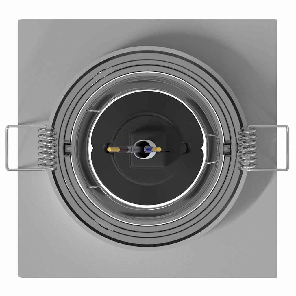 Σποτ 24 pcs Ασημί 9 x 9 x 2 εκ. Αλουμίνιο - Pakobazaar