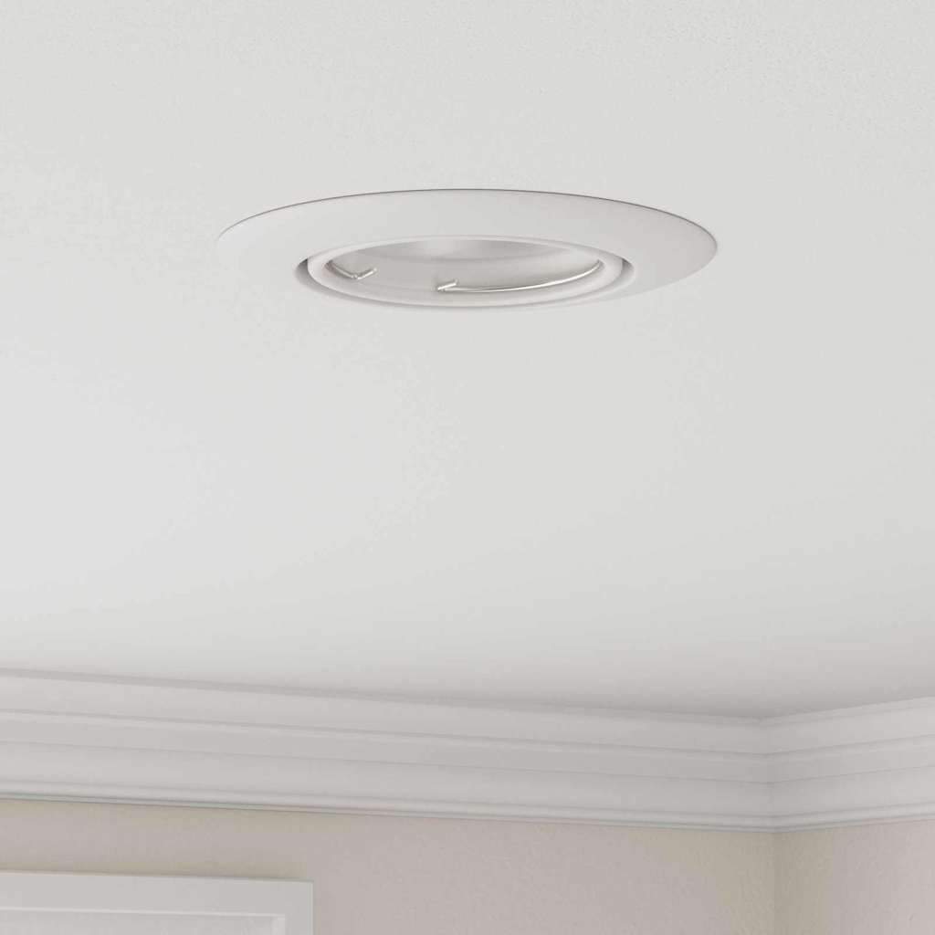 Σποτ 6 pcs Λευκό 9 x 9 x 2.5 εκ. Μέταλλο - Pakobazaar