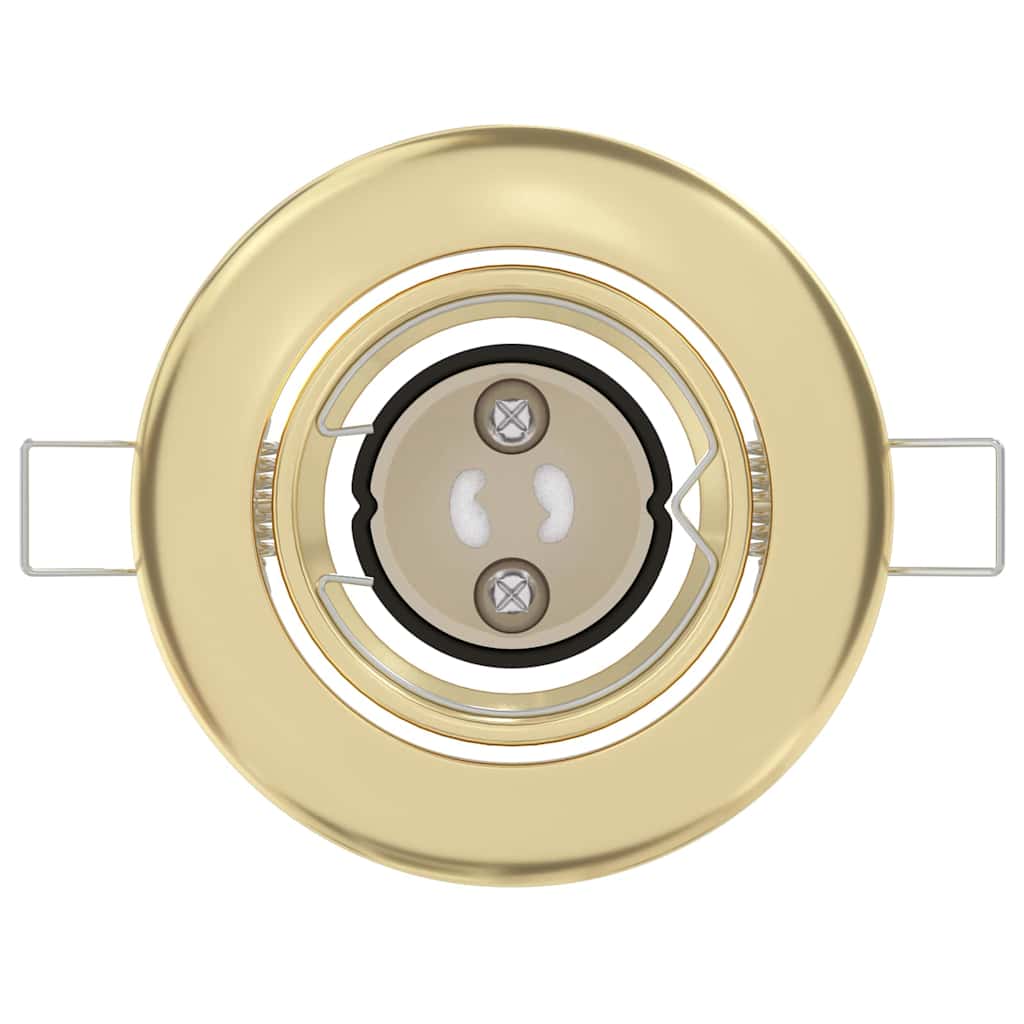 Σποτ 12 pcs Χρυσό 9 x 9 x 2.5 εκ. Μέταλλο - Pakobazaar