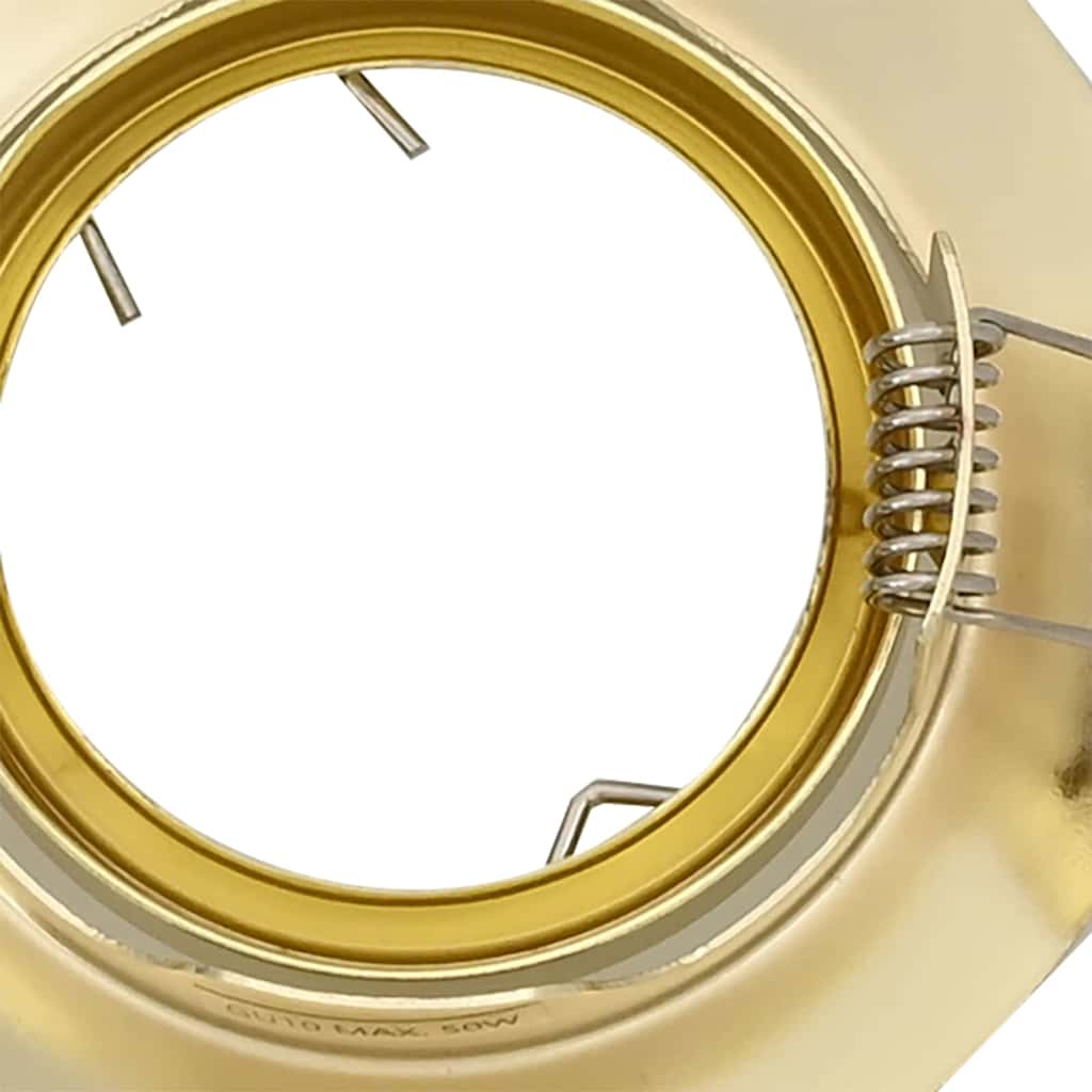 Σποτ 24 pcs Χρυσό 9 x 9 x 2.5 εκ. Μέταλλο - Pakobazaar