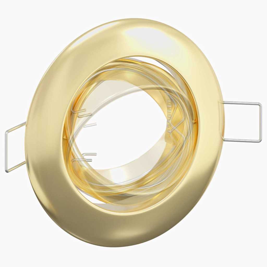 Σποτ 24 pcs Χρυσό 9 x 9 x 2.5 εκ. Μέταλλο - Pakobazaar