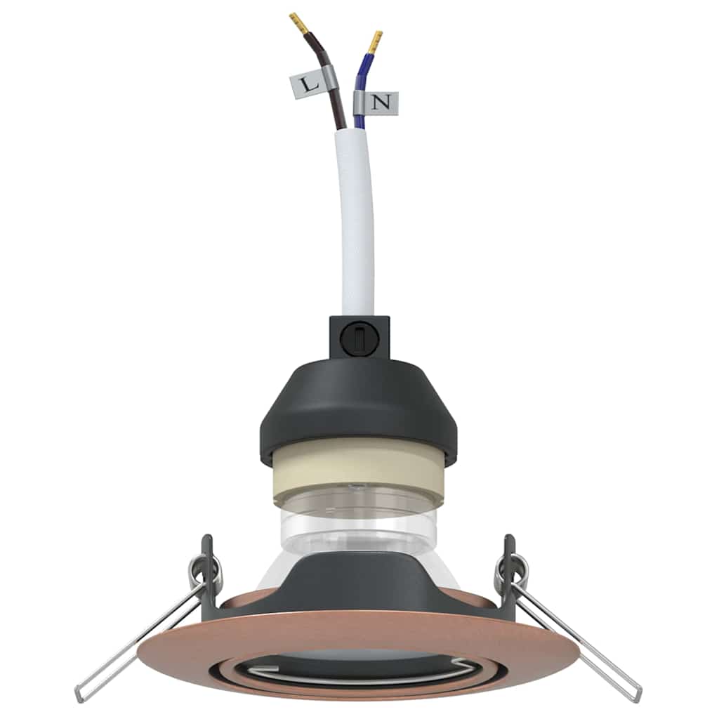 Σποτ 12 pcs Χάλκινο 9 x 9 x 2.5 εκ. Μέταλλο - Pakobazaar