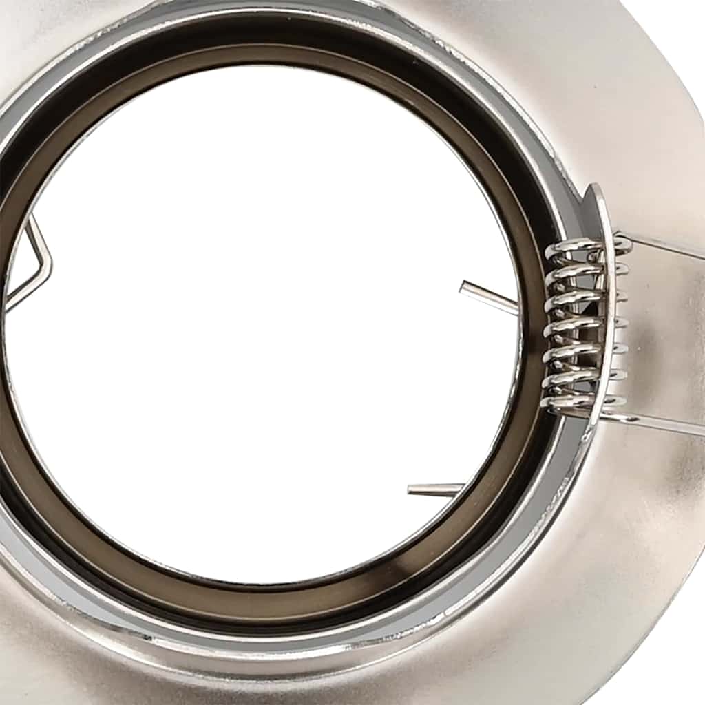 Σποτ 6 pcs Ασημί 9 x 9 x 2.5 εκ. Μέταλλο - Pakobazaar