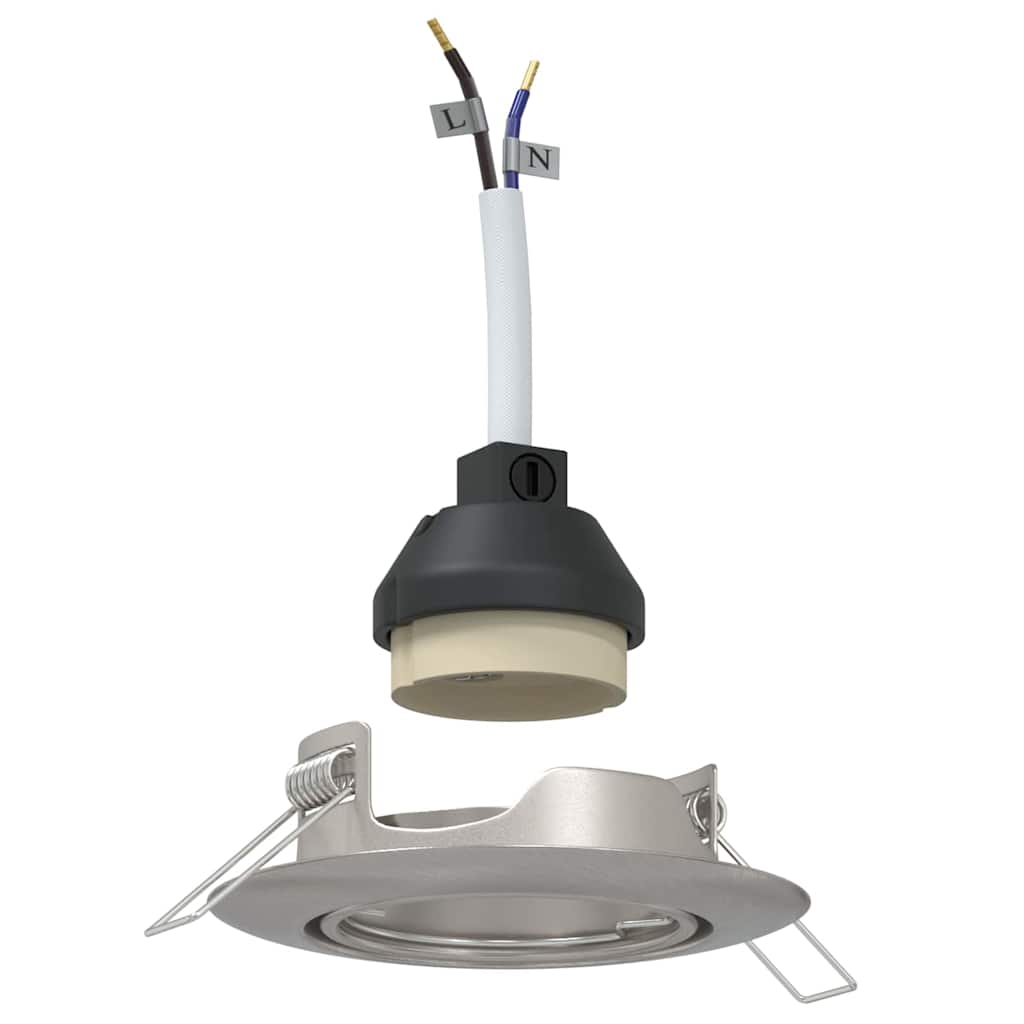 Σποτ 12 pcs Ασημί 9 x 9 x 2.5 εκ. Μέταλλο - Pakobazaar