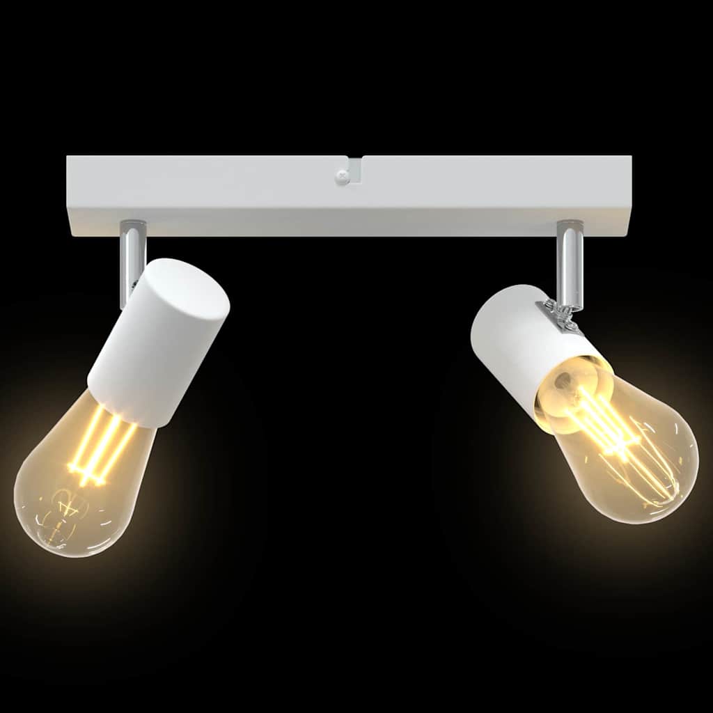 Σποτ οροφής με προβολείς Λευκό 26 x 6,5 x 11,5 εκ Μέταλλο - Pakobazaar