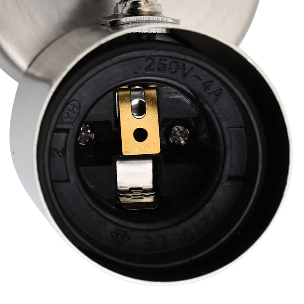 Σποτ οροφής με προβολείς Νίκελ 38 x 6 x 16 εκ Μέταλλο - Pakobazaar