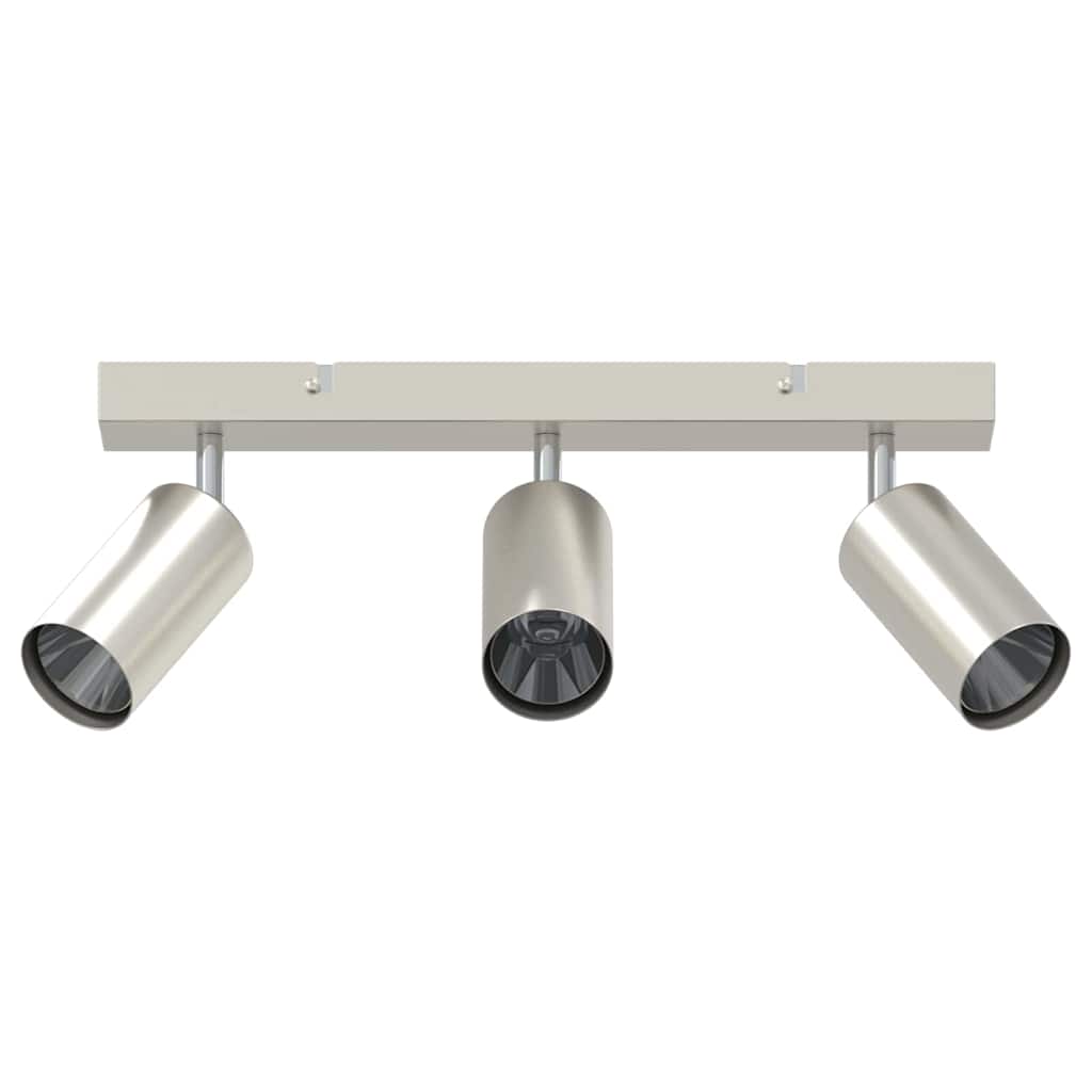 Σποτ οροφής με προβολείς Νίκελ 38 x 6 x 16 εκ Μέταλλο - Pakobazaar