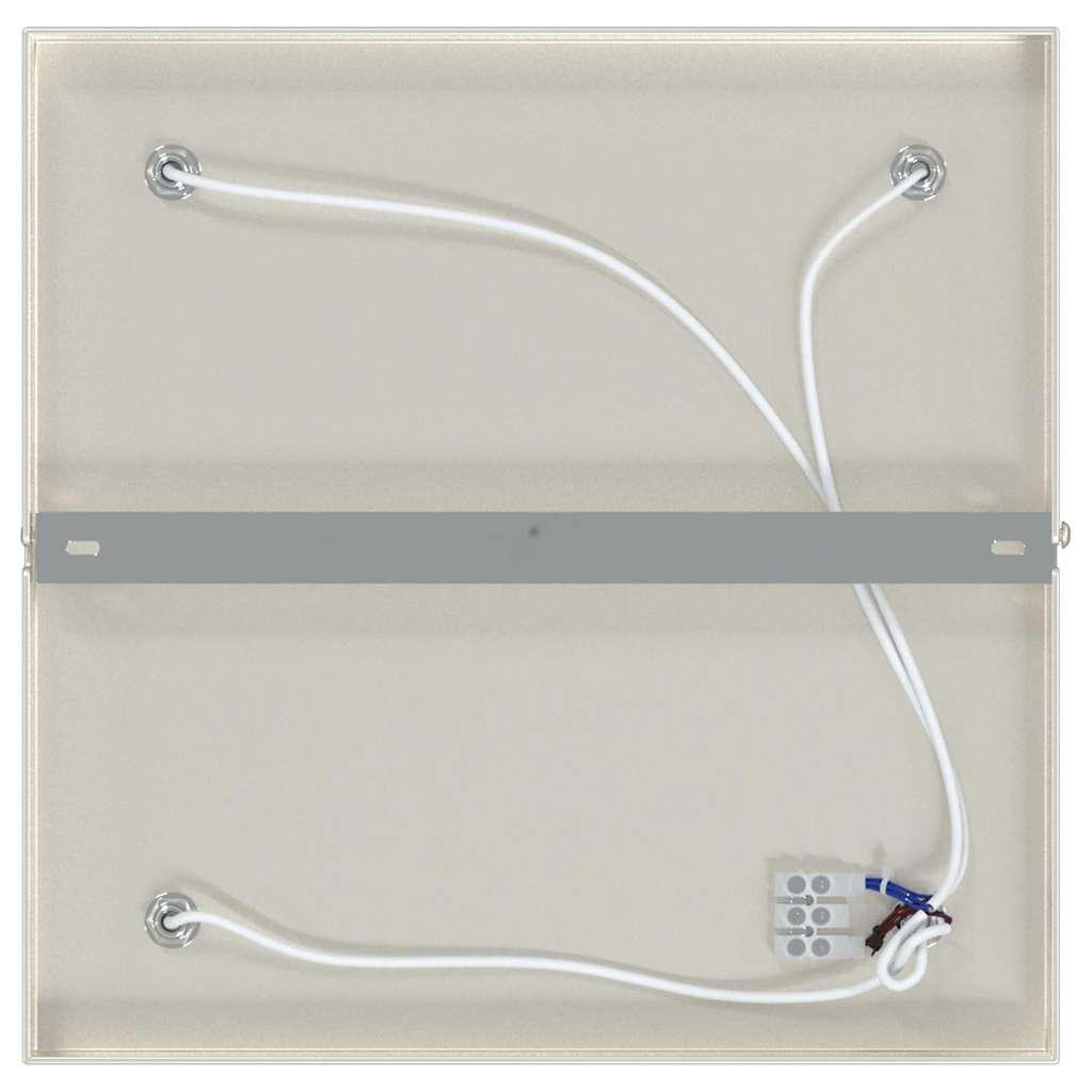 Σποτ οροφής με προβολείς Νίκελ 26 x 26 x 16 εκ Μέταλλο - Pakobazaar