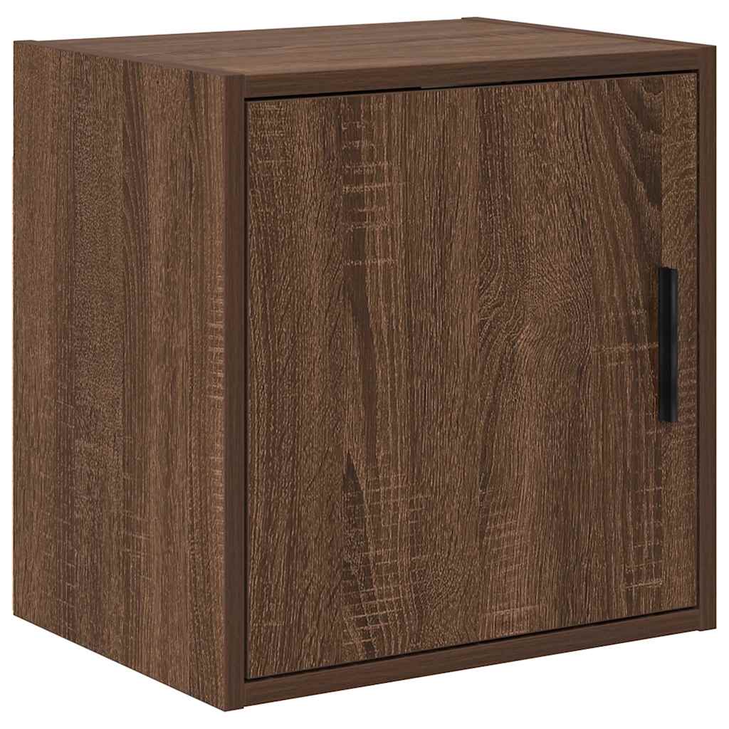 ντουλάπια γκαράζ 2 τεμ. Καφέ Δρυς από Επεξεργασμένο Ξύλο