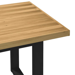 Τραπεζαρία "NOAIN" Πόδια σε σχήμα U 180x90x75 cm