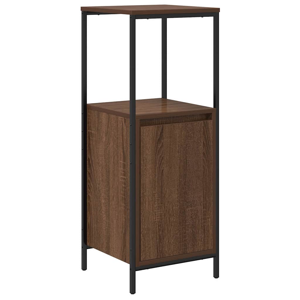 Σετ Επίπλων Μπάνιου 3 τμχ. Καφέ δρυς 90 x 34,5 x 60 εκ - Pakobazaar