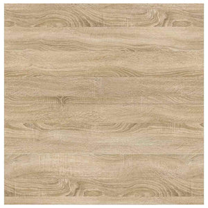 Τραπεζάκι σαλονιού με συρτάρια Sonoma Δρυς 70,5x70x40 εκ.