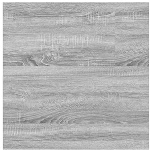 Τραπεζάκι σαλονιού με συρτάρια Γκρι Sonoma 70,5x70x40 εκ.