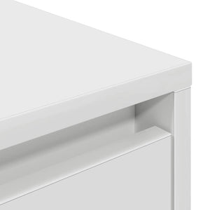 Ντουλάπι Τηλεόρασης με LED Λευκό 160,5x41x50 εκ. - Pakobazaar