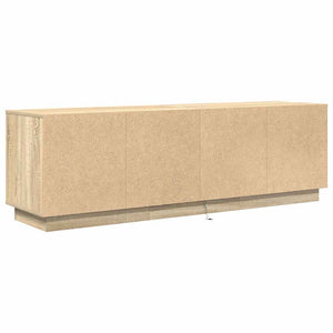 Έπιπλο Τηλεόρασης με LED Sonoma Δρυς 160,5x41x50 εκ.
