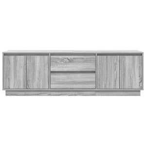 Έπιπλο Τηλεόρασης με LED Γκρι Sonoma 160,5x41x50 εκ.
