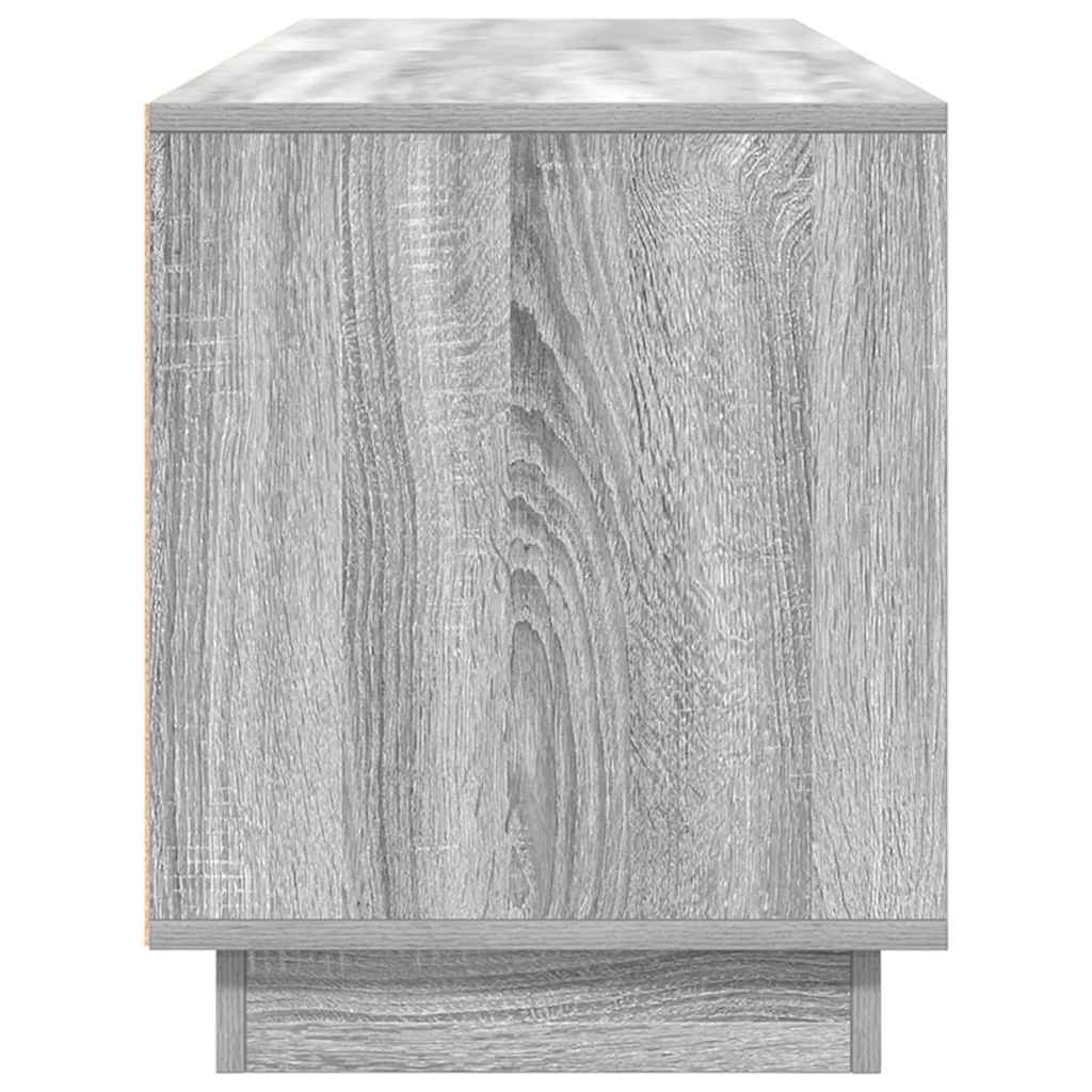 Έπιπλο Τηλεόρασης με LED Γκρι Sonoma 160,5x41x50 εκ.
