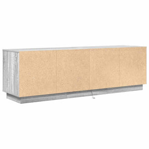Έπιπλο Τηλεόρασης με LED Γκρι Sonoma 160,5x41x50 εκ.