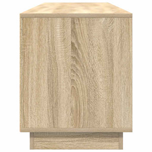 Έπιπλο Τηλεόρασης με LED Sonoma Δρυς 193,5x41x50 εκ. - Pakobazaar