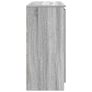 Συρταριέρα με Συρτάρια Γκρι Sonoma 100,5x35x76 εκ. Επεξ. Ξύλο
