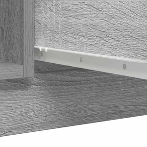 Συρταριέρα με Συρτάρια Γκρι Sonoma 100,5x35x76 εκ. Επεξ. Ξύλο