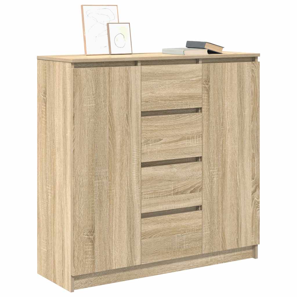 Συρταριέρα με Συρτάρια Sonoma Δρυς 100,5x35x98,5 εκ. Επεξ. Ξύλο - Pakobazaar