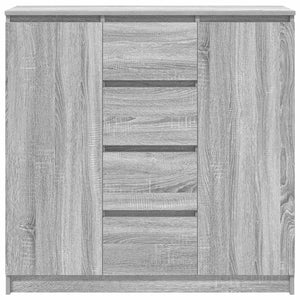 Συρταριέρα με Συρτάρια Γκρι Sonoma 100,5x35x98,5 εκ. Επεξ. Ξύλο