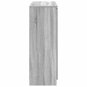 Συρταριέρα με Συρτάρια Γκρι Sonoma 100,5x35x98,5 εκ. Επεξ. Ξύλο