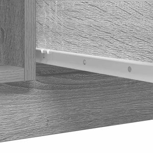 Συρταριέρα με Συρτάρια Γκρι Sonoma 100,5x35x98,5 εκ. Επεξ. Ξύλο