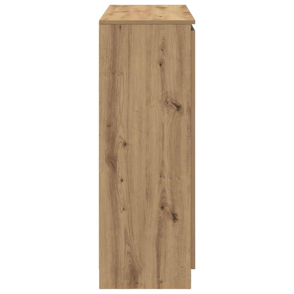Συρταριέρα με Συρτάρια Τεχνίτης Δρυς 100,5x35x98,5 εκ. - Pakobazaar