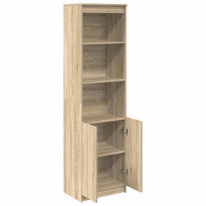 Ντουλάπι Sonoma δρυς 50x35x180 εκ. από Επεξεργασμένο Ξύλο