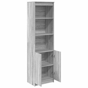 Ντουλάπι Γκρι Sonoma 50x35x180 εκ. από Επεξεργασμένο Ξύλο