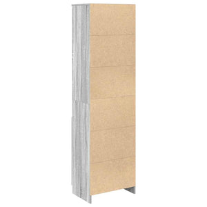 Ντουλάπι Γκρι Sonoma 50x35x180 εκ. από Επεξεργασμένο Ξύλο