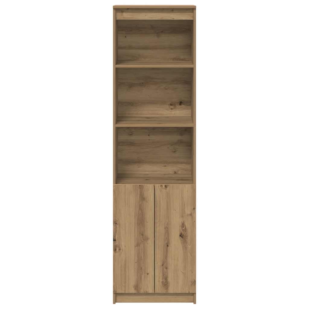 Ντουλάπι Τεχνίτης Δρυς 50x35x180 εκ. από Επεξεργασμένο Ξύλο - Pakobazaar