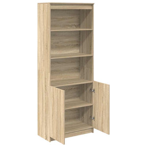 Ντουλάπι Sonoma Δρυς 70x35x180 εκ. από Επεξεργασμένο Ξύλο - Pakobazaar