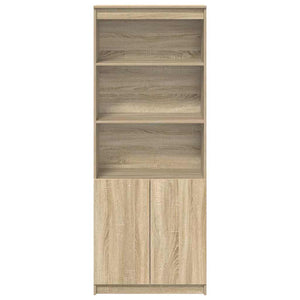 Ντουλάπι Sonoma Δρυς 70x35x180 εκ. από Επεξεργασμένο Ξύλο - Pakobazaar