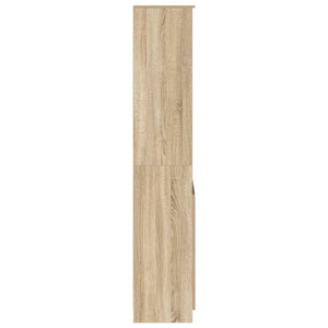 Ντουλάπι Sonoma Δρυς 70x35x180 εκ. από Επεξεργασμένο Ξύλο - Pakobazaar
