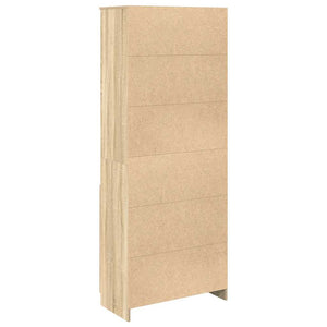 Ντουλάπι Sonoma Δρυς 70x35x180 εκ. από Επεξεργασμένο Ξύλο - Pakobazaar