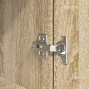 Ντουλάπι Sonoma Δρυς 70x35x180 εκ. από Επεξεργασμένο Ξύλο - Pakobazaar