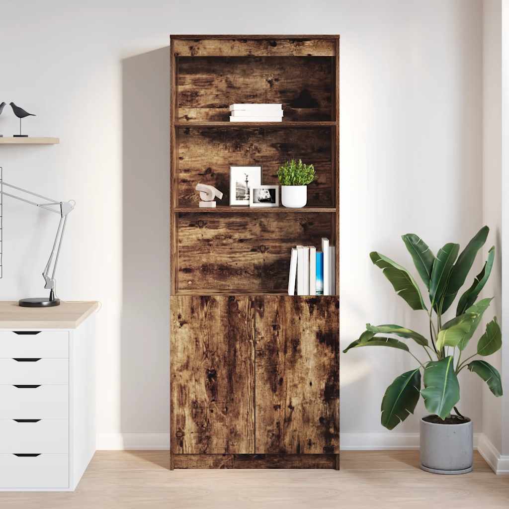 Ντουλάπα Καπνιστή Δρυς 70x35x180 εκ. από Επεξεργασμένο Ξύλο