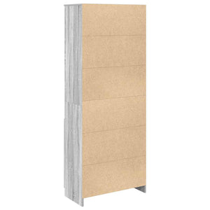 Ντουλάπι Γκρι Sonoma 70x35x180 εκ. από Επεξεργασμένο Ξύλο