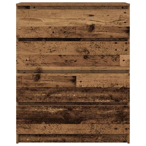 Sideboard Παλιό ξύλο 80x35x99 cm Ξύλο μηχανής