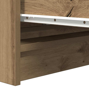 Sideboard Artisan Oak 80x35x99 cm Κατασκευασμένο ξύλο - Pakobazaar