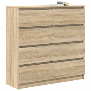 Ντουλάπι Sonoma Δρυς 100x35x99 εκ. από Επεξεργασμένο Ξύλο - Pakobazaar