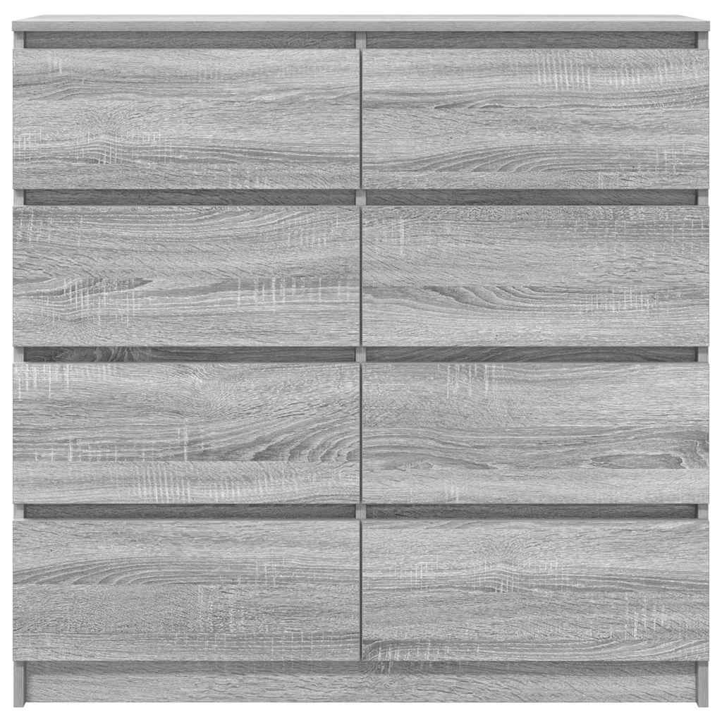 Ντουλάπι Γκρι Sonoma 100x35x99 cm Ξύλινο μηχανουργικό ξύλο - Pakobazaar