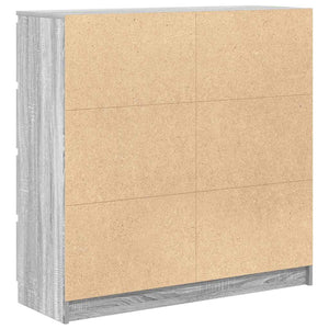 Ντουλάπι Γκρι Sonoma 100x35x99 cm Ξύλινο μηχανουργικό ξύλο - Pakobazaar