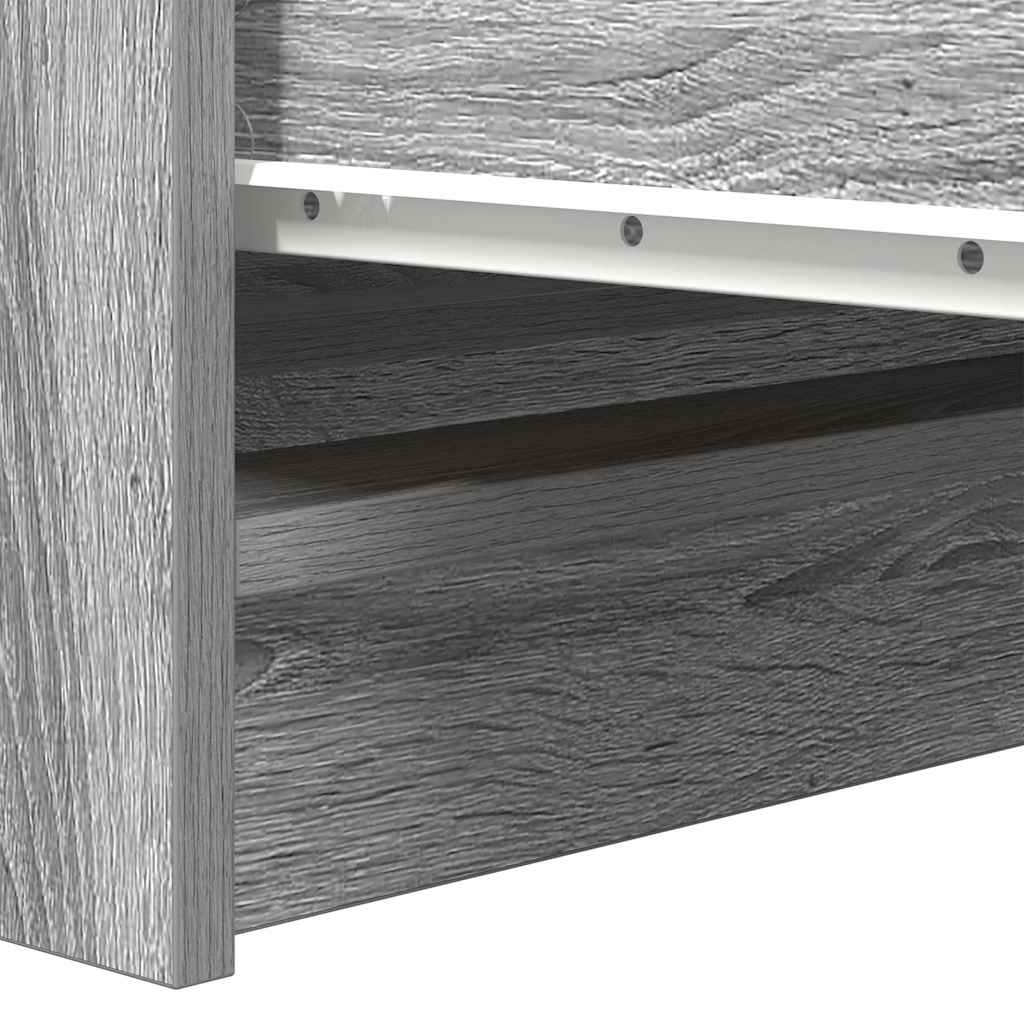 Ντουλάπι Γκρι Sonoma 100x35x99 cm Ξύλινο μηχανουργικό ξύλο - Pakobazaar