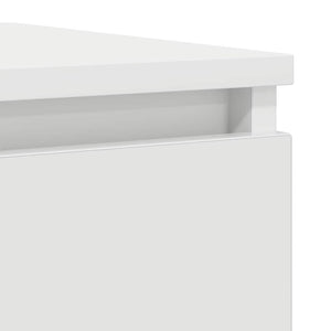 Sideboard Λευκό 100x35x76 cm Κατασκευασμένο ξύλο - Pakobazaar