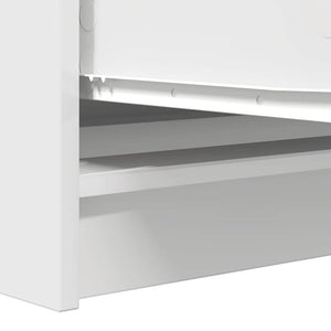Sideboard Λευκό 100x35x76 cm Κατασκευασμένο ξύλο - Pakobazaar