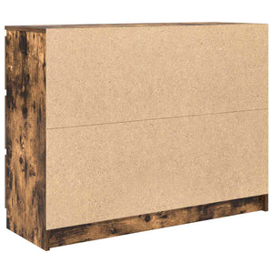Sideboard Καπνιστή δρυς 100x35x76 cm Κατασκευασμένο ξύλο - Pakobazaar